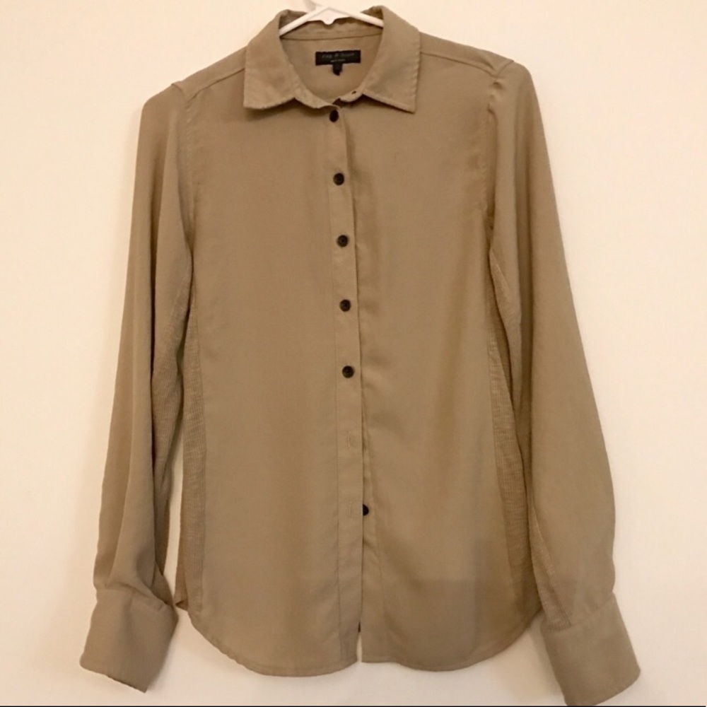 Rag & Bone Button Down Shirt (small)